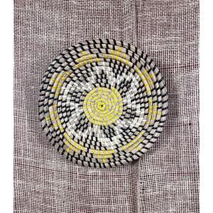 Handmade Woven Seagrass Wall Decor/Wall Art/Trivet/Bowl ~ Boho Decor~Natural